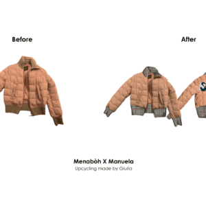 Pink down jacket x Manuela #3