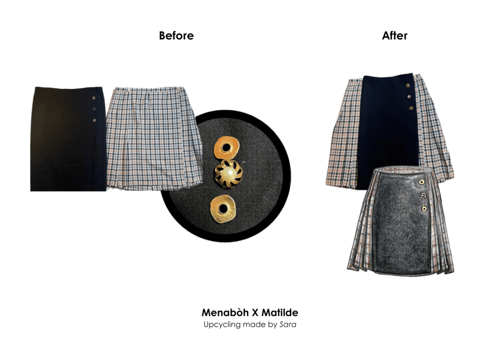 Gonna a portafoglio X Matilde Proposta