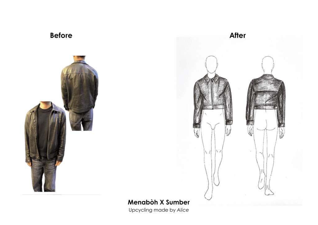 Giacca in pelle X Sumber Proposta#1