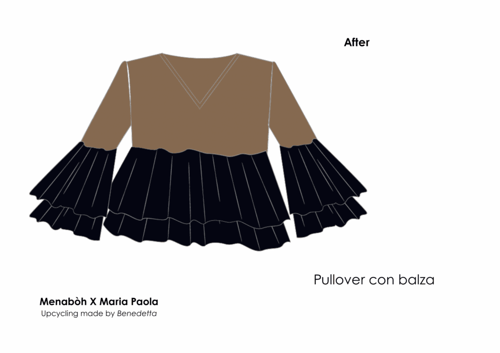 Maglia Beige X MariaPaola Proposta#2