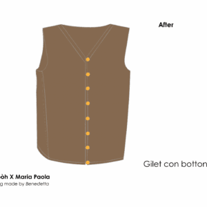 Gilet Beige X MariaPaola Proposta#1