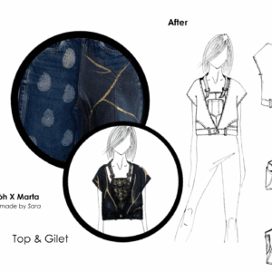 Top & Gilet X Marta Proposta#4