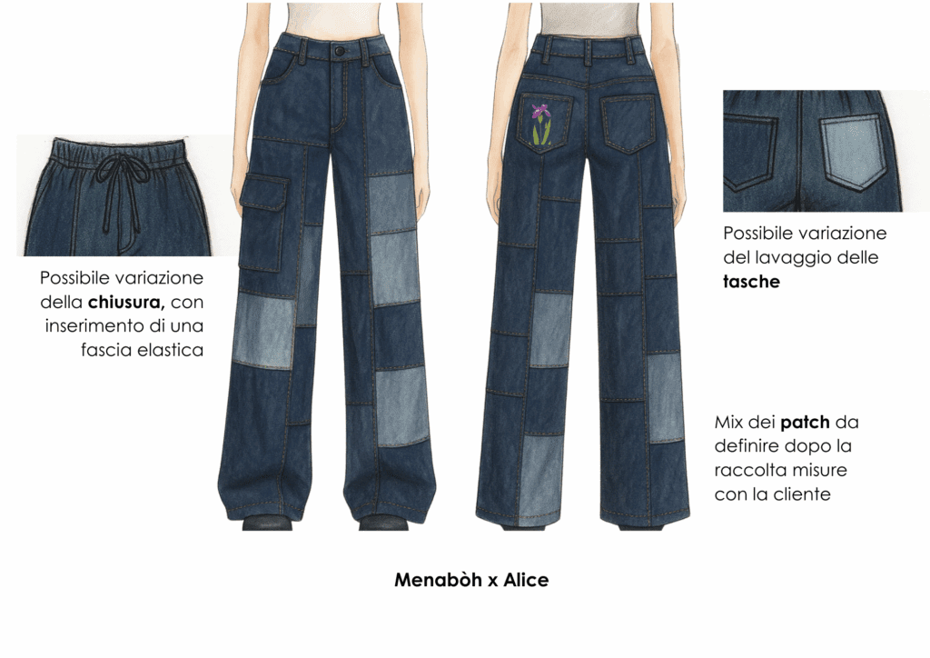 Pantalone Denim X Alice Proposta#1