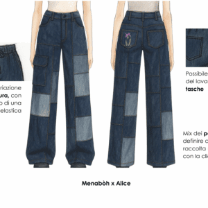 Pantalone Denim X Alice Proposta#1