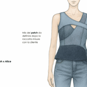 Top in Denim X Alice Proposta#4